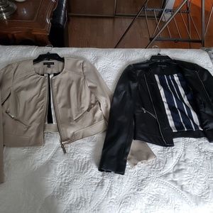 Pleather jackets